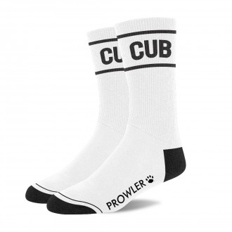 CUB SOCKS - WHITE/BLACK