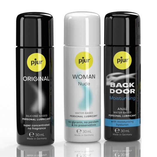 CONJUNTO DE LUBRIFICANTES PJUR PRIDE BOX - 3 X 30 ML