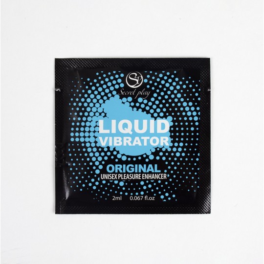 UNISEX LIQUID VIBRATOR GEL 2ML