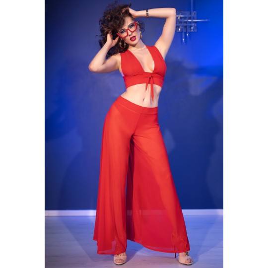CONJUNTO DE 3 PEÇAS CR-4857 VERMELHO CHILIROSE