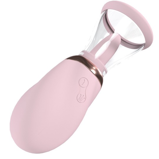 BOOST - RECHARGEABLE VULVA AND BREAST PUMP - PINK
