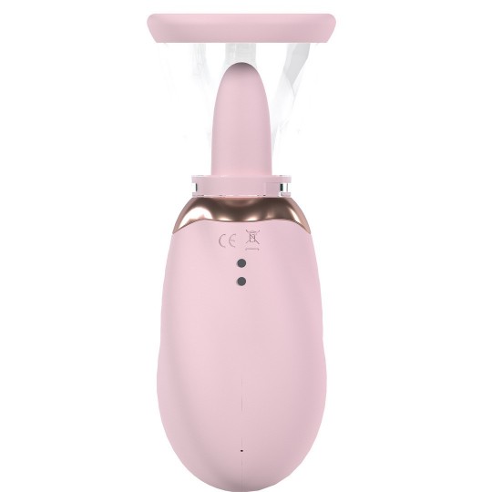 BOOST - RECHARGEABLE VULVA AND BREAST PUMP - PINK