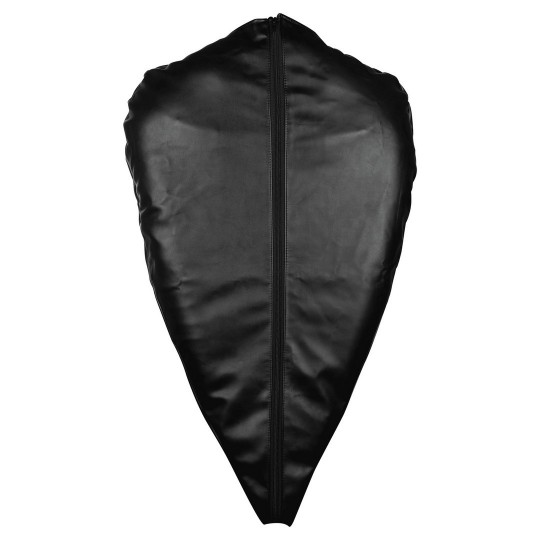 ZIP-UP FULL ARM AND SHOULDER SLEEVE RESTRAINT - BLACK