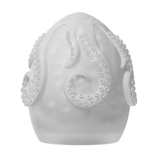 KRAKEN - 6 PACK - SOFT STRETCHY EGG MASTURBATOR - WHITE