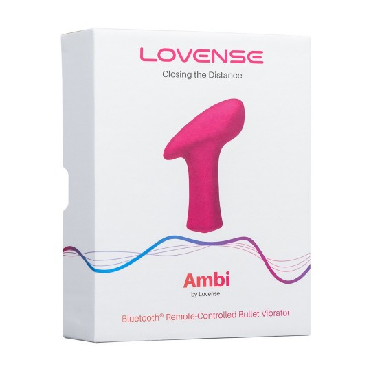 AMBI - APP-CONTROLLED BROAD SURFACE BULLET VIBRATOR - PINK