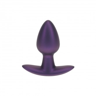 PLUG ANAL SMOOTH SILICONE SMALL 2.6 /6,5 CM METALLIC PURPLE OUCH!