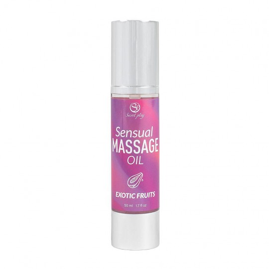 ÓLEO DE MASSAGEM AROMA FRUTAS EXÓTICAS 50 ML SECRET PLAY