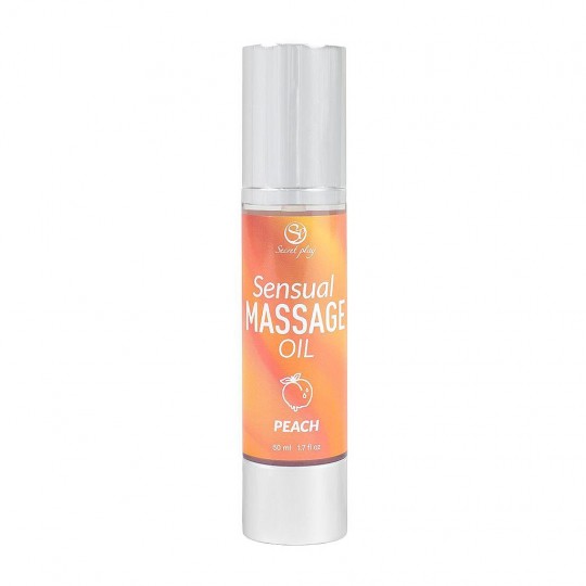 SECRET PLAY PEACH AROMA MASSAGE OIL 50 ML