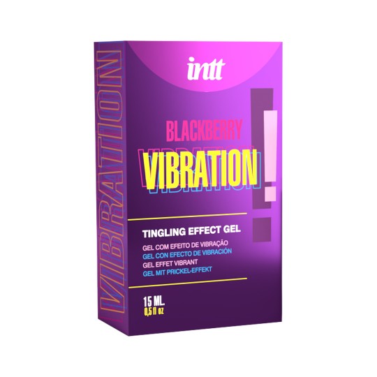 GEL CON VIBRAZIONE VIBRATION BLACKBERRY INTT 15ML