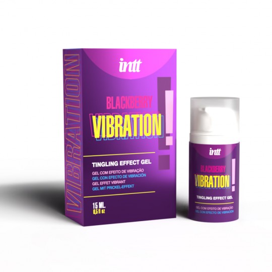 GEL CON VIBRAZIONE VIBRATION BLACKBERRY INTT 15ML