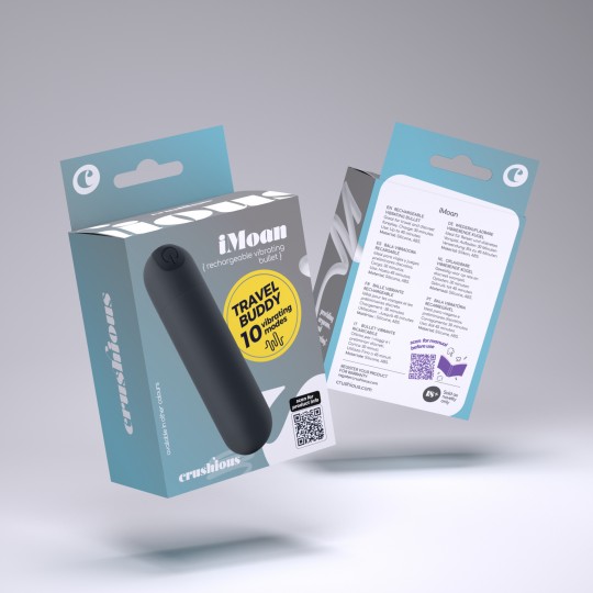 IMOAN BALLE VIBRANTE RECHARGEABLE NOIRE CRUSHIOUS