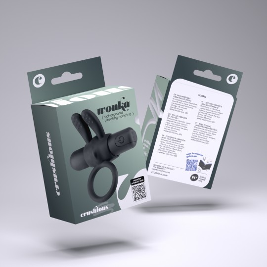 5 + 1 FREE CRUSHIOUS NACHO VIBRATING COCKRING WITH REMOTE CONTROL