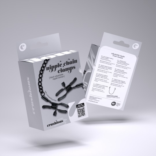PINCES À TÉTONS NIPPLE CHAIN CLAMPS CRUSHIOUS