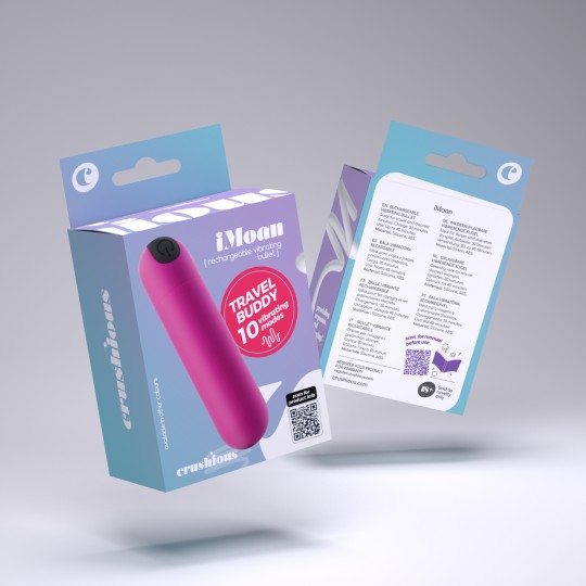 5 + 1 GRATUIT IMOAN BALLE VIBRANTE RECHARGEABLE ROSE CRUSHIOUS