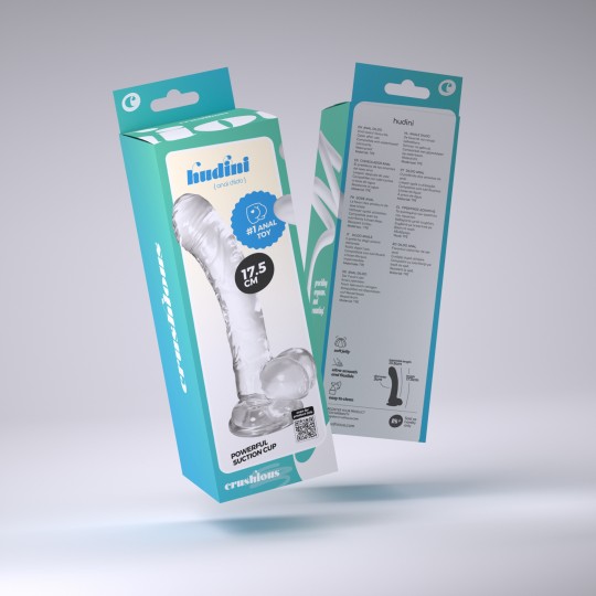 HUDINI GODE ANAL EN GELÉE CLAIR CRUSHIOUS