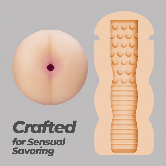 CRUSHIOUS FAPPUCINO HOT BUNS PORTABLE ANAL MASTURBATOR