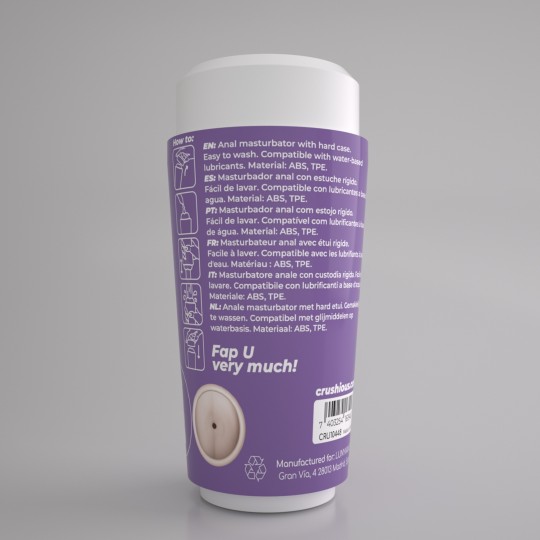 FAPPUCINO MASTURBATEUR ANAL PORTABLE HOT BUNS CRUSHIOUS