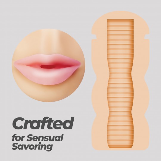 FAPPUCINO SWEET KISS MASTURBADOR ORAL PORTÁTIL CRUSHIOUS