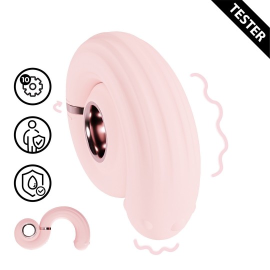 PERLES - ROTATING BEADS SWIRL - PINK - TESTER