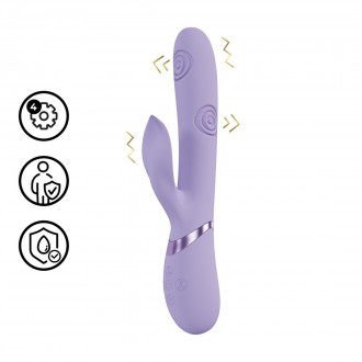 FRONDA - G-SPOT VIBRATING AND TAPPING LEAF CLITORAL STIMULATOR - LAVENDER
