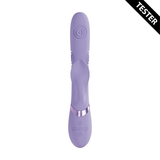 FRONDA - G-SPOT VIBRATING AND TAPPING LEAF CLITORAL STIMULATOR - LAVENDER - TESTER