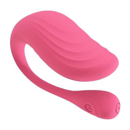 VIBRATING G-SPOT VIBE WITH REMOTE CONTROL - PINK