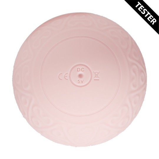 VIBRATING AND HEATING MASSAGER - PINK - TESTER