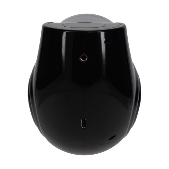 MASTURBADOR VIBRATÓRIO COM SUCÇÃO E IMPULSO STROKEMATE PRETO PUMPED