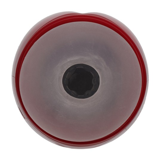 MASTURBADOR VIBRATÓRIO COM SUCÇÃO E SUPORTE DE TELEFONE VIRTUO METALLIC RED PUMPED 