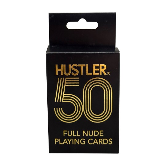 HUSTLER 50 - CARTAS DE JUEGO COMPLETAMENTE DESNUDAS
