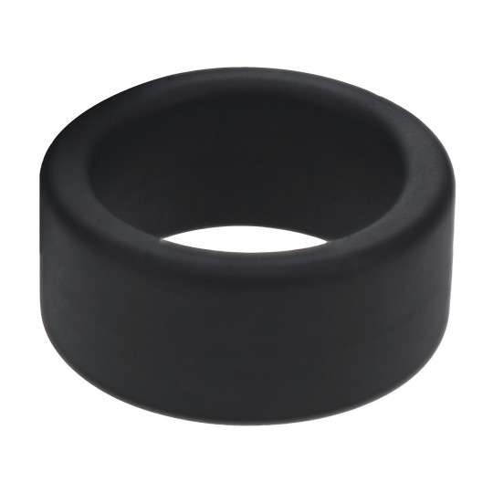 EXTENSOR DE TESTÍCULOS EM SILICONE LÍQUIDO S 34MM PRETO LEVELZ