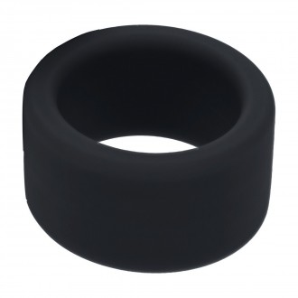EXTENSOR DE TESTÍCULOS EM SILICONE LÍQUIDO M  34MM PRETO LEVELZ