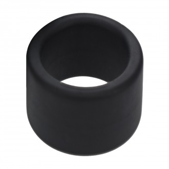 EXTENSOR DE TESTÍCULOS EM SILICONE LÍQUIDO L 34MM PRETO LEVELZ