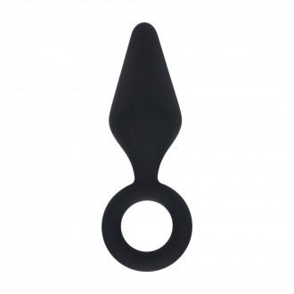 PLUG ANAL DE SILICONE S PRETO LEVELZ