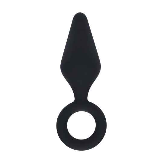PLUG ANAL DE SILICONE S PRETO LEVELZ