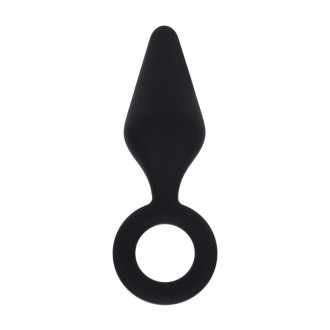 PLUG ANAL DE SILICONE L PRETO LEVELZ