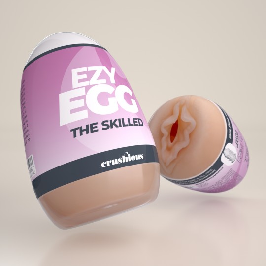 ŒUF MASTURBATEUR EZY EGG THE SKILLED CRUSHIOUS
