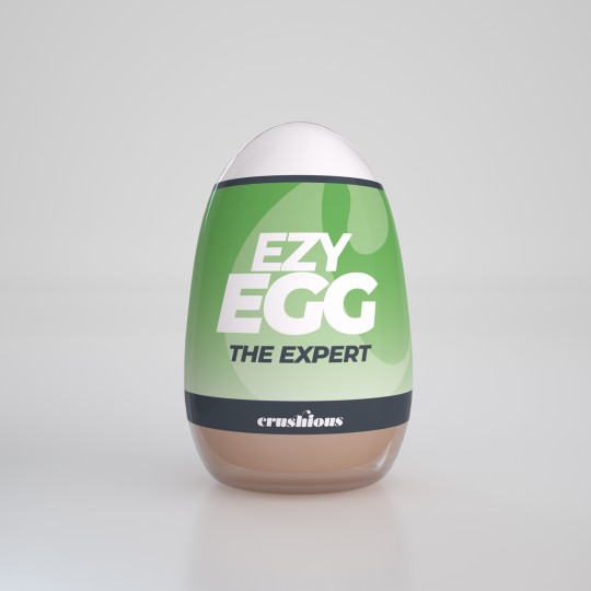 ŒUF MASTURBATEUR EZY EGG THE EXPERT CRUSHIOUS