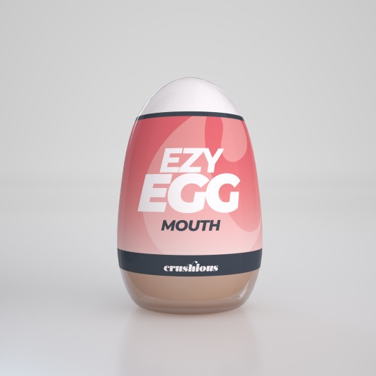 HUEVO MASTURBADOR EZY EGG ORAL CRUSHIOUS