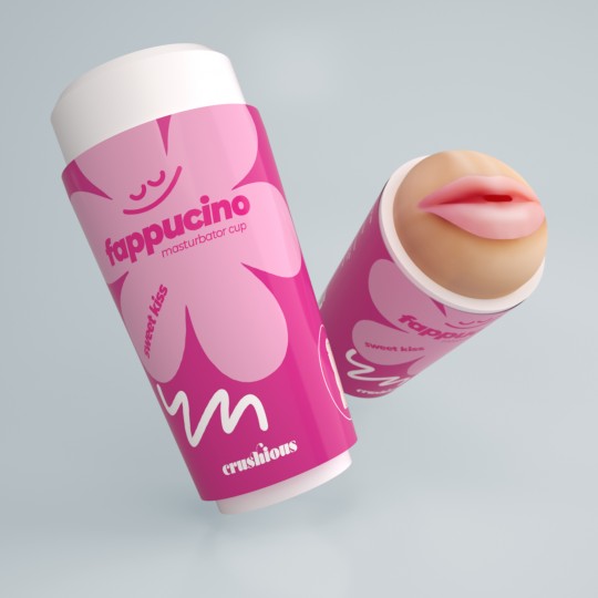 CRUSHIOUS FAPPUCINO SWEET KISS PORTABLE ORAL MASTURBATOR