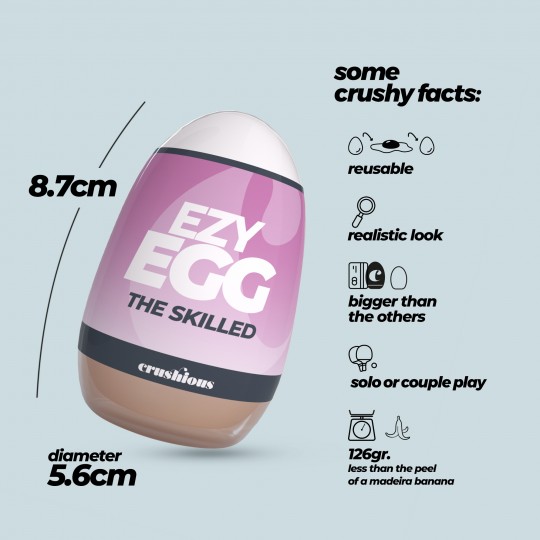 CRUSHIOUS EZY EGG THE SKILLED MASTURBATOR EGG