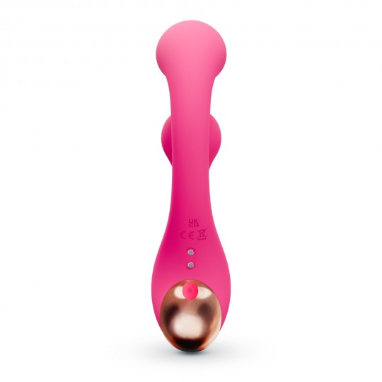 PLEASER VIBRATEUR AVEC STIMULATION ROTATIVE CRUSHIOUS