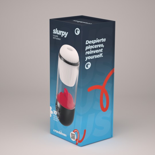SLURPY MASTURBADOR DESMONTABLE 2 EN 1 CRUSHIOUS