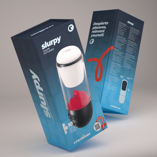 SLURPY MASTURBATORE STACCABILE 2 IN 1 CRUSHIOUS