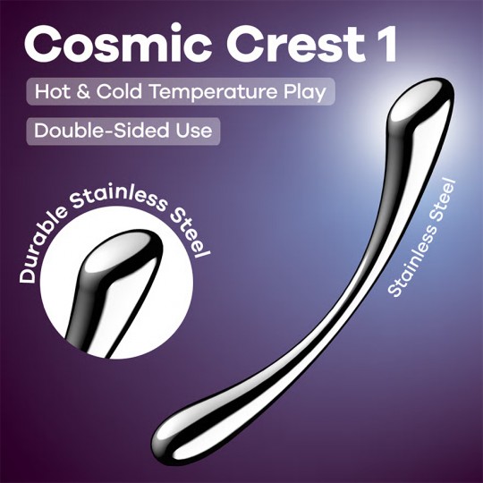 METALL DILDO COSMIC CREST 1 SATISFYER