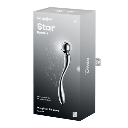 GODE MÉTALLIQUE STAR FORCE 2 SATISFYER