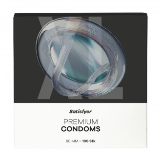 CONDOMS - SIZE XL - 60MM - 100 PIECES