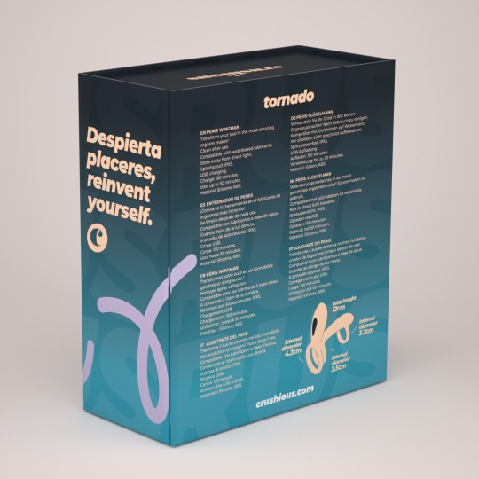 TORNADO ARMATURA ROTANTE PER IL PENE CRUSHIOUS