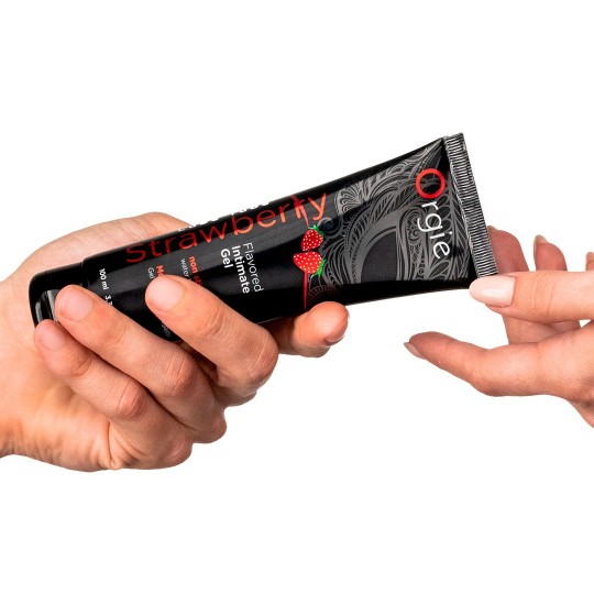 ORGIE LUBE TUBE STRAWBERRY WATERBASED LUBRICANT 100ML