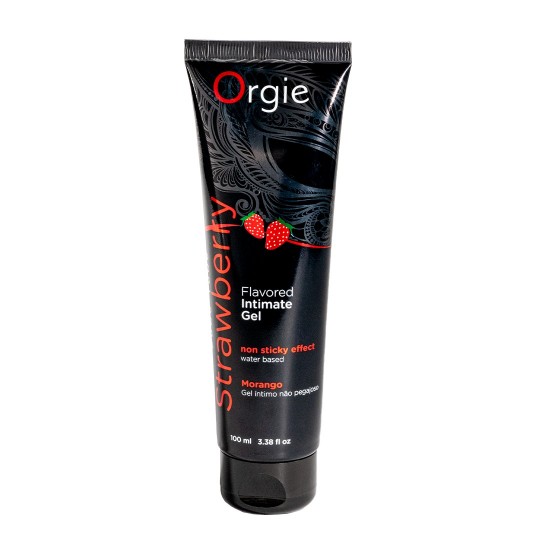 LUBRIFICANTE A BASE DI ACQUA AROMATIZZATO ALLA FRAGOLA 100ML ORGIE